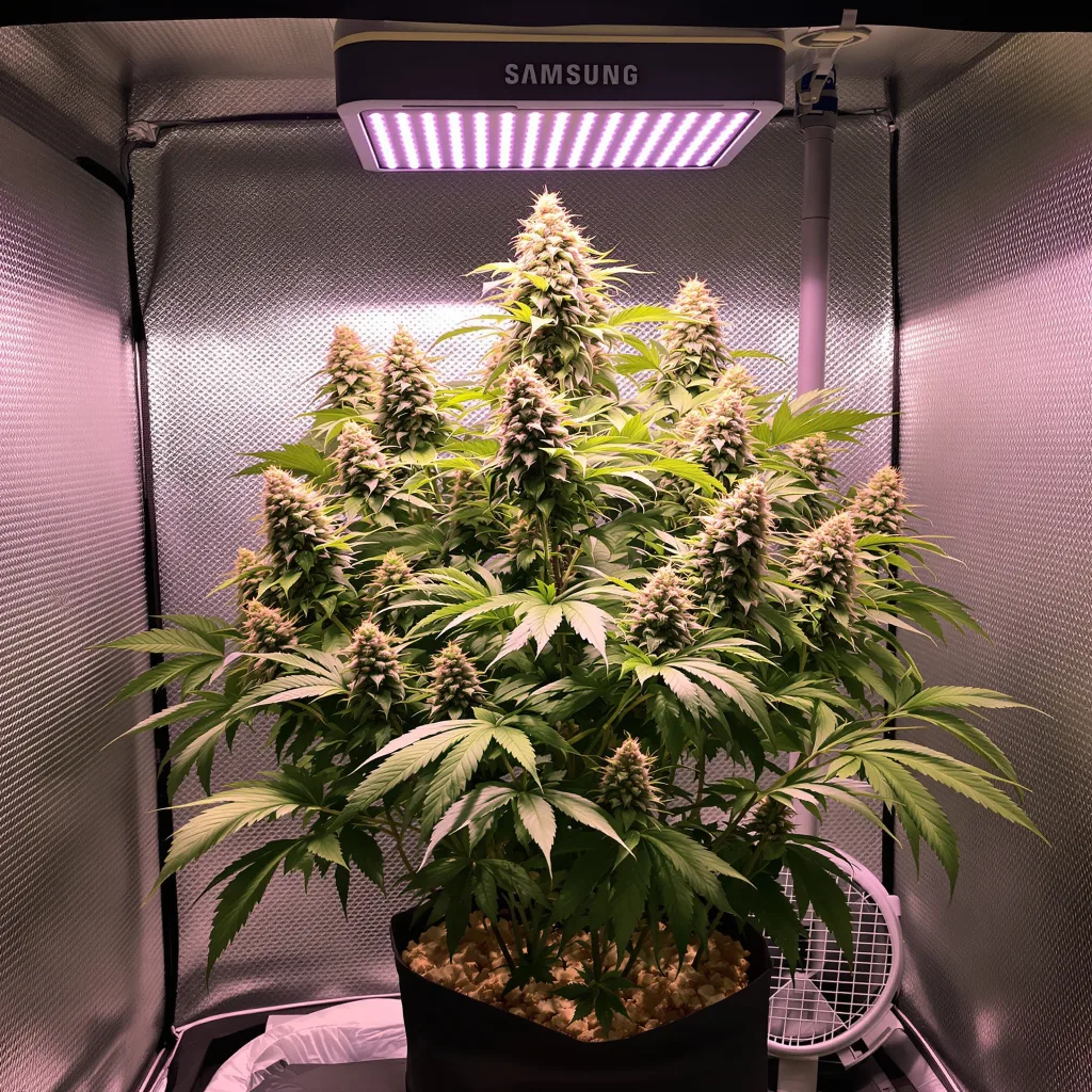 Burkle cannabis plant in flowering stage — 90-130 cm feminised