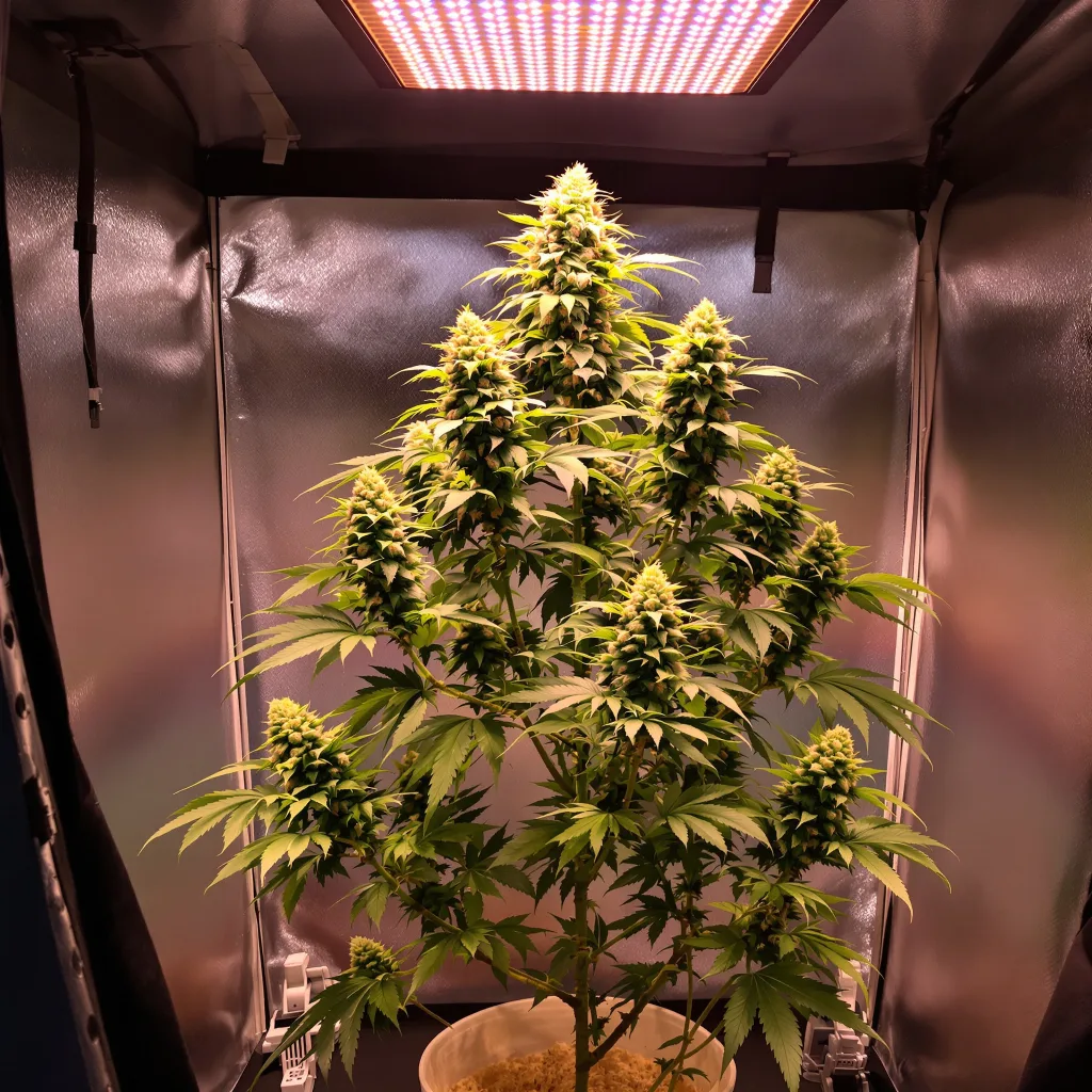 C4 cannabis plant in flowering stage — 120-180 cm feminised