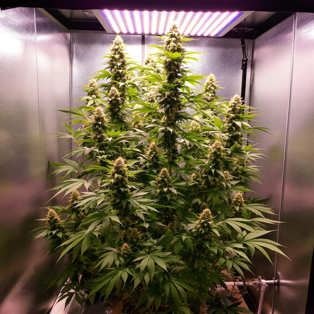 Cactus cannabis plant in flowering stage — 150-200 cm feminised