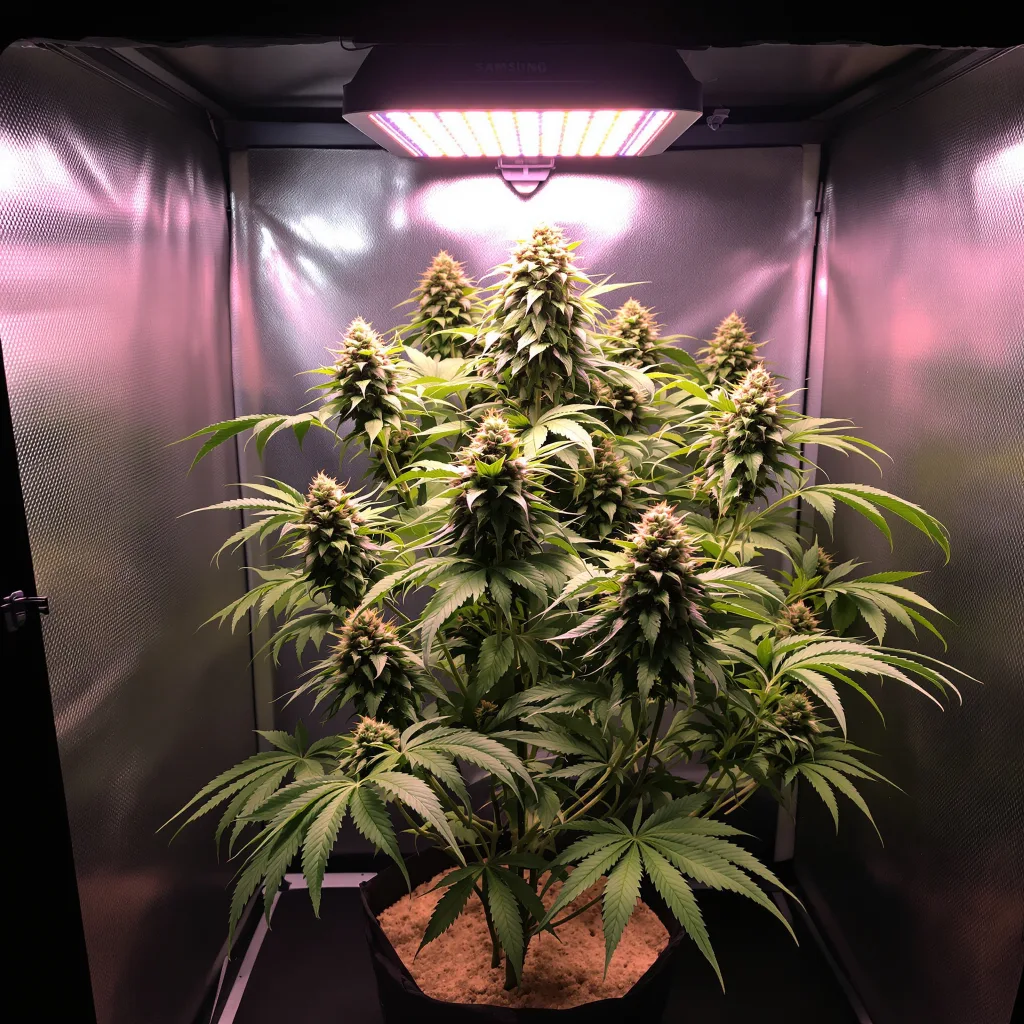 Caffeine Bomb cannabis plant in flowering stage — 90-130 cm feminised