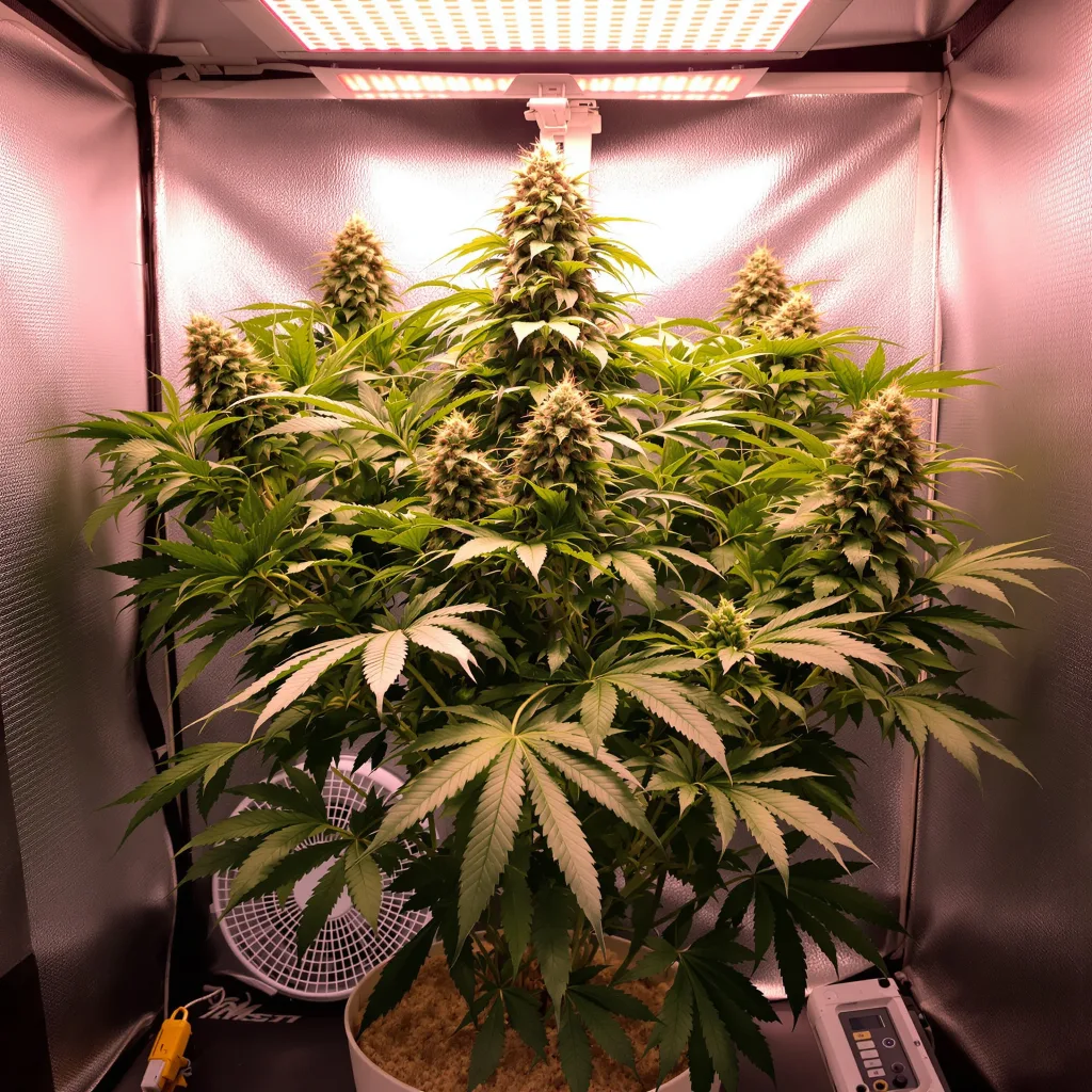 Cali Kush cannabis plant in flowering stage — 90-130 cm feminised