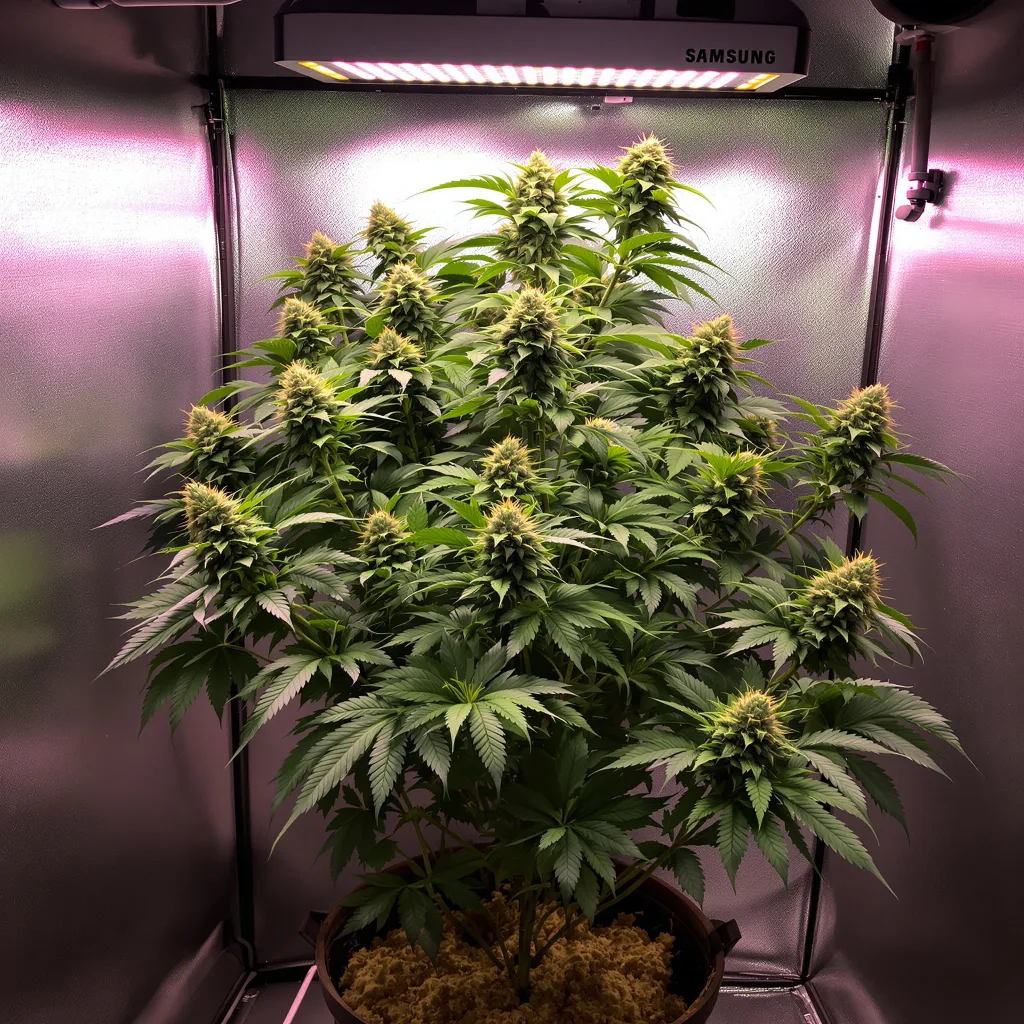 Candy Cane cannabis plant in flowering stage — 90-130 cm feminised