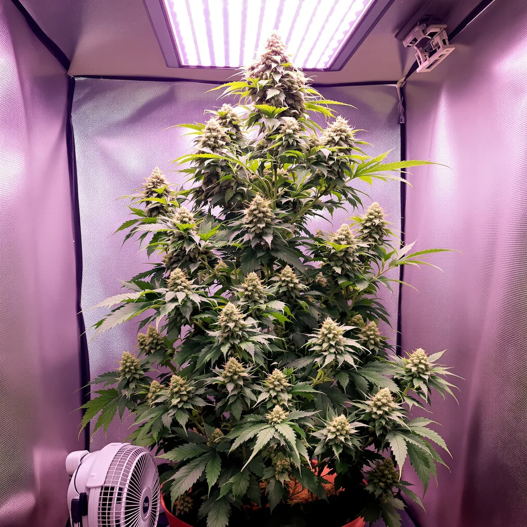 Candy Kush cannabis plant in flowering stage — 50-100 cm autoflower