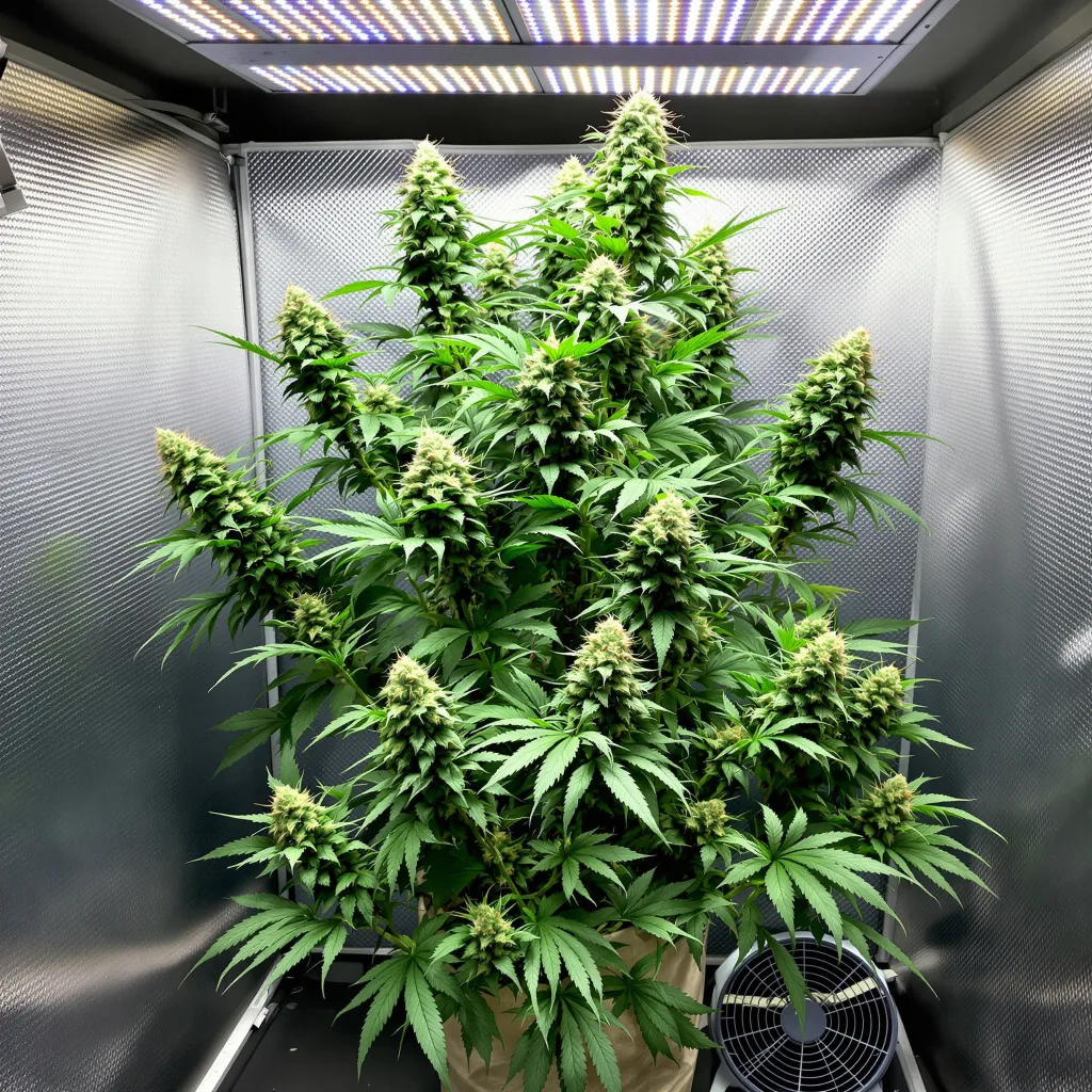 Canna-Tsu Kush cannabis plant in flowering stage — 120-180 cm feminised
