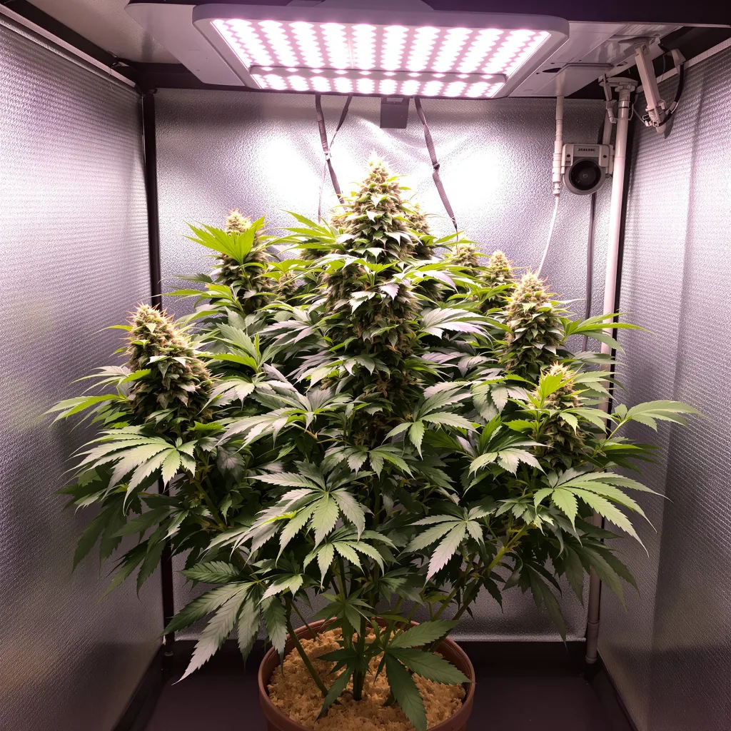 Casper OG cannabis plant in flowering stage — 60-100 cm autoflower