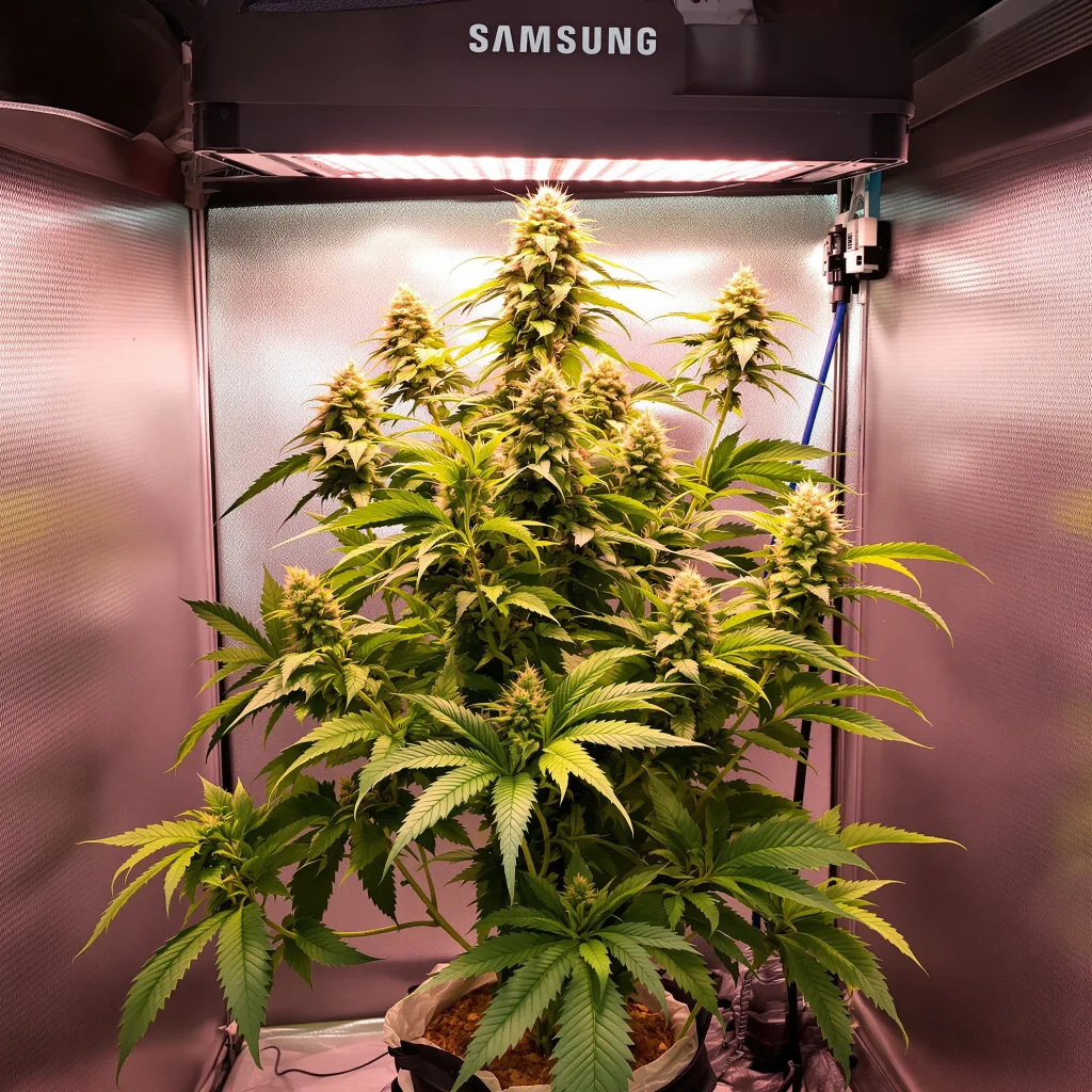 Casper OG cannabis plant in flowering stage — 90-130 cm feminised