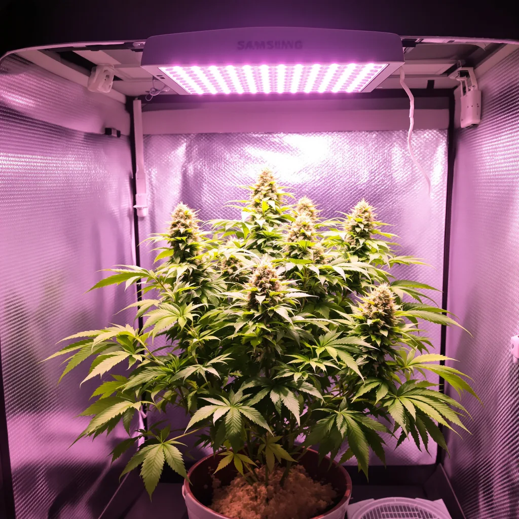 CBD Caramel cannabis plant in flowering stage — 100 cm feminised