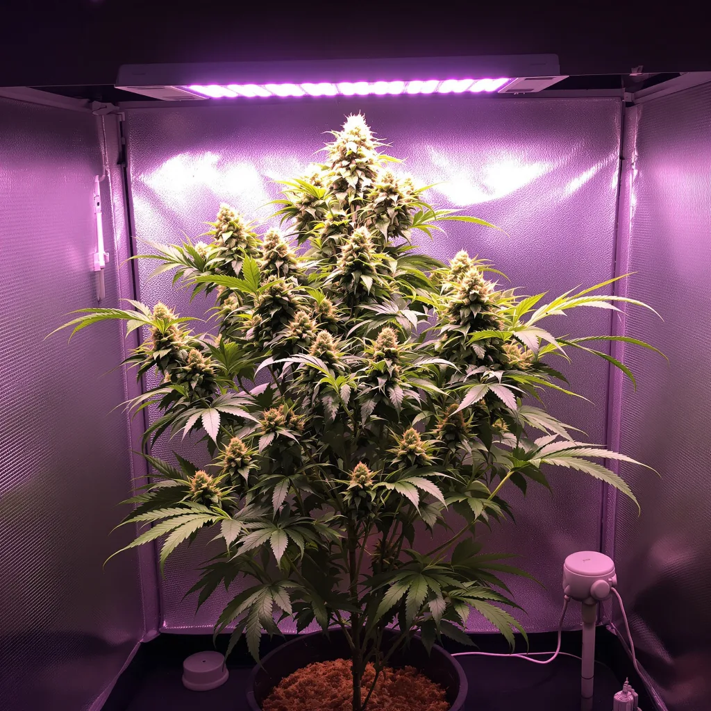 CBD Cream & Cheese cannabis plant in flowering stage — 120-180 cm feminised