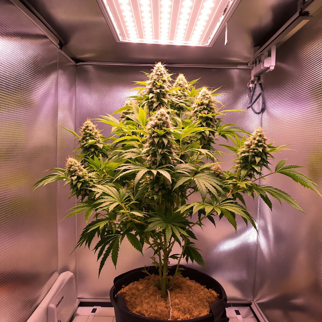 CBD Fast Eddy cannabis plant in flowering stage — 120-180 cm feminised