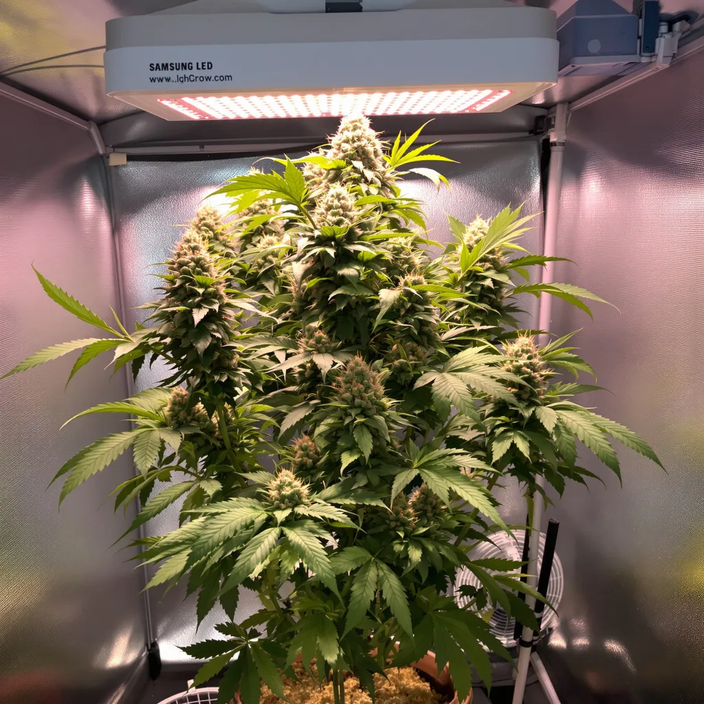 CBD MediHaze cannabis plant in flowering stage — 120-180 cm feminised