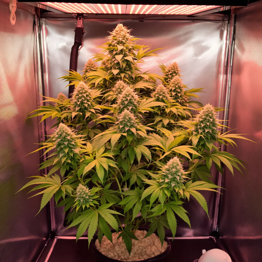 CBD Yummy cannabis plant in flowering stage — 120-180 cm feminised