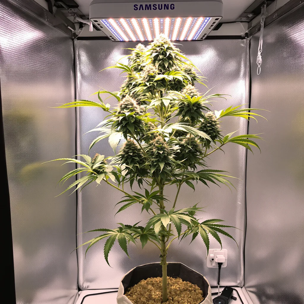 Champagne Kush cannabis plant in flowering stage — 30-61 cm feminised
