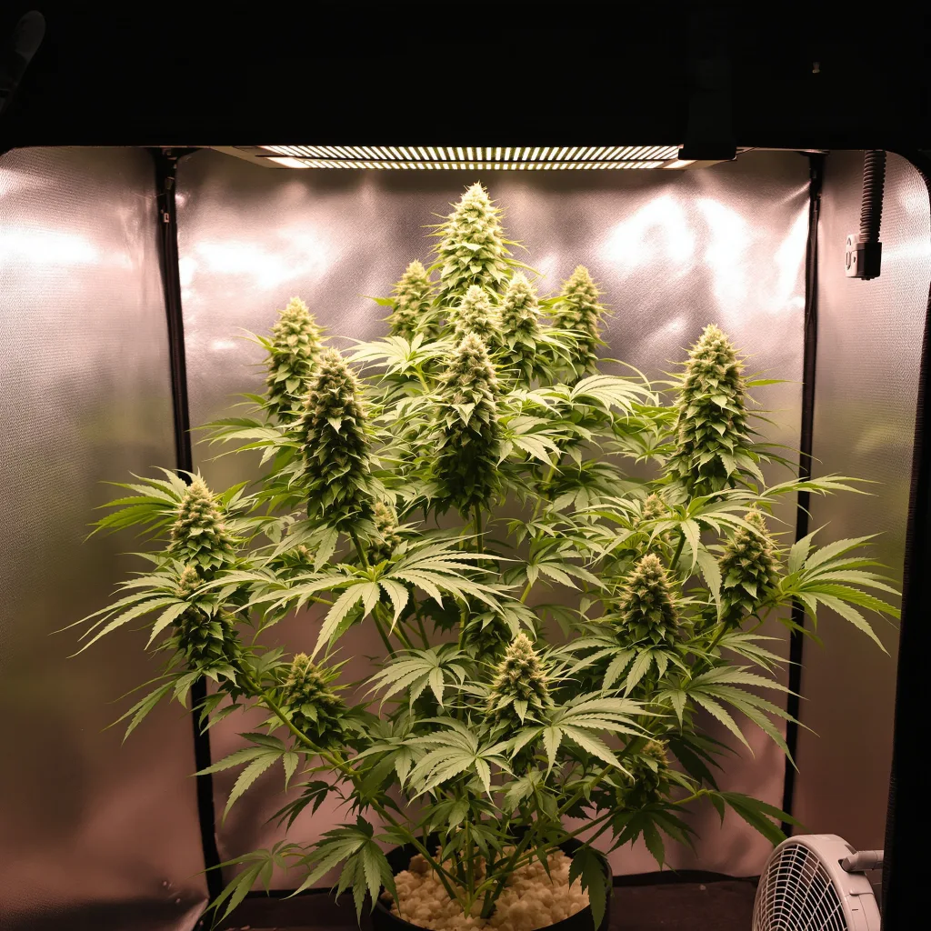Charlie Sheen cannabis plant in flowering stage — 60-100 cm autoflower