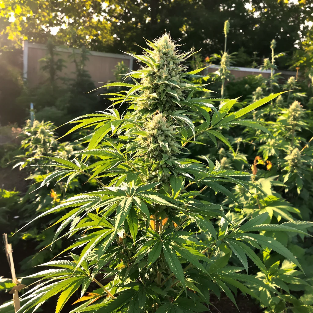 Charlie Sheen 60% indica / 40% sativa flower with visible trichomes