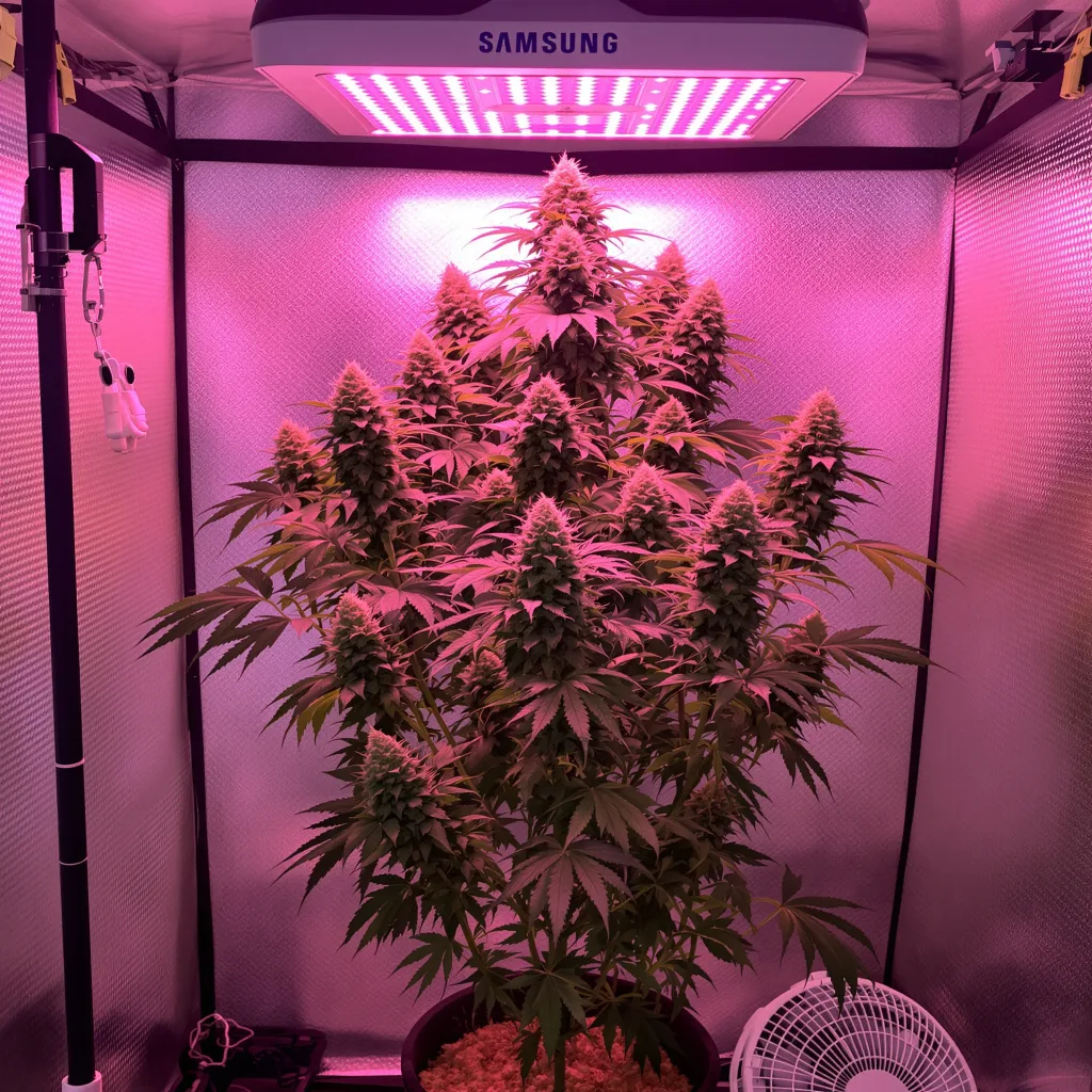 Chem Crush cannabis plant in flowering stage — 120-180 cm feminised
