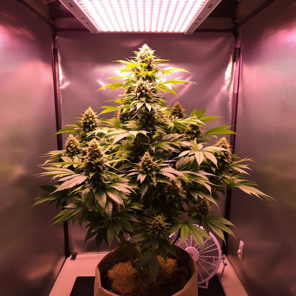 Chemdog #4 cannabis plant in flowering stage — 90-130 cm feminised