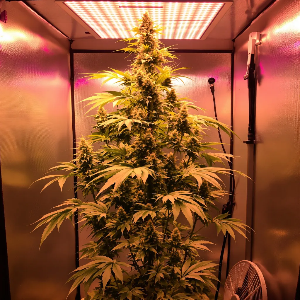 Chernobyl cannabis plant in flowering stage — 150-200 cm feminised