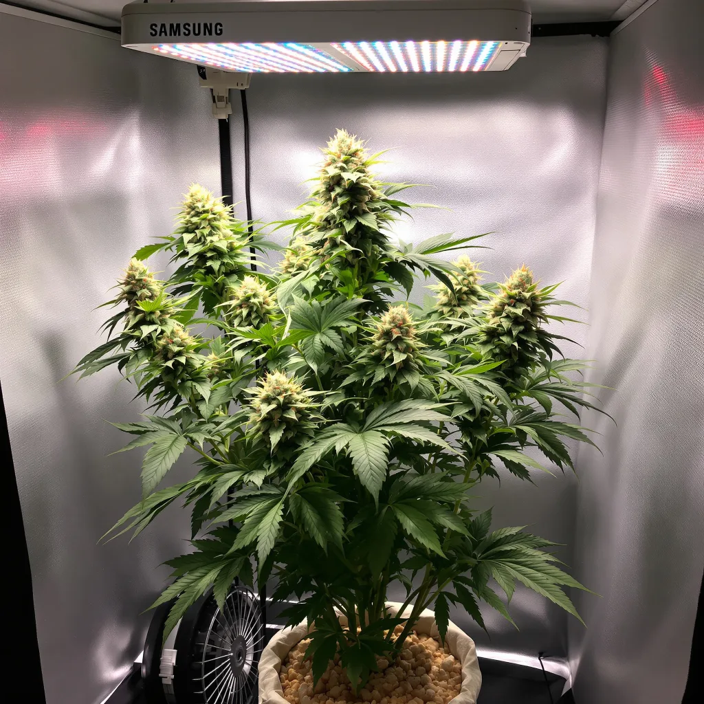 Cherry Chem cannabis plant in flowering stage — 120-180 cm feminised