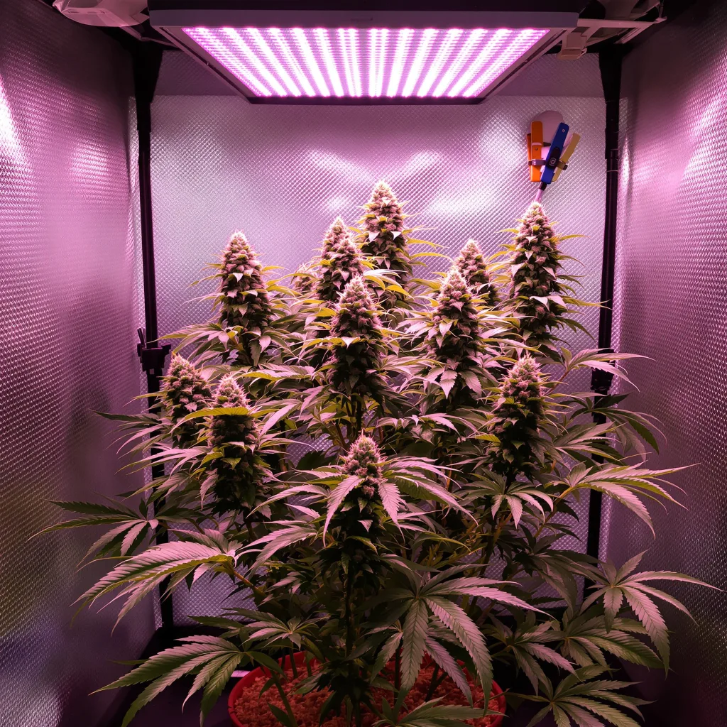 Cherry Kush cannabis plant in flowering stage — 90-130 cm feminised