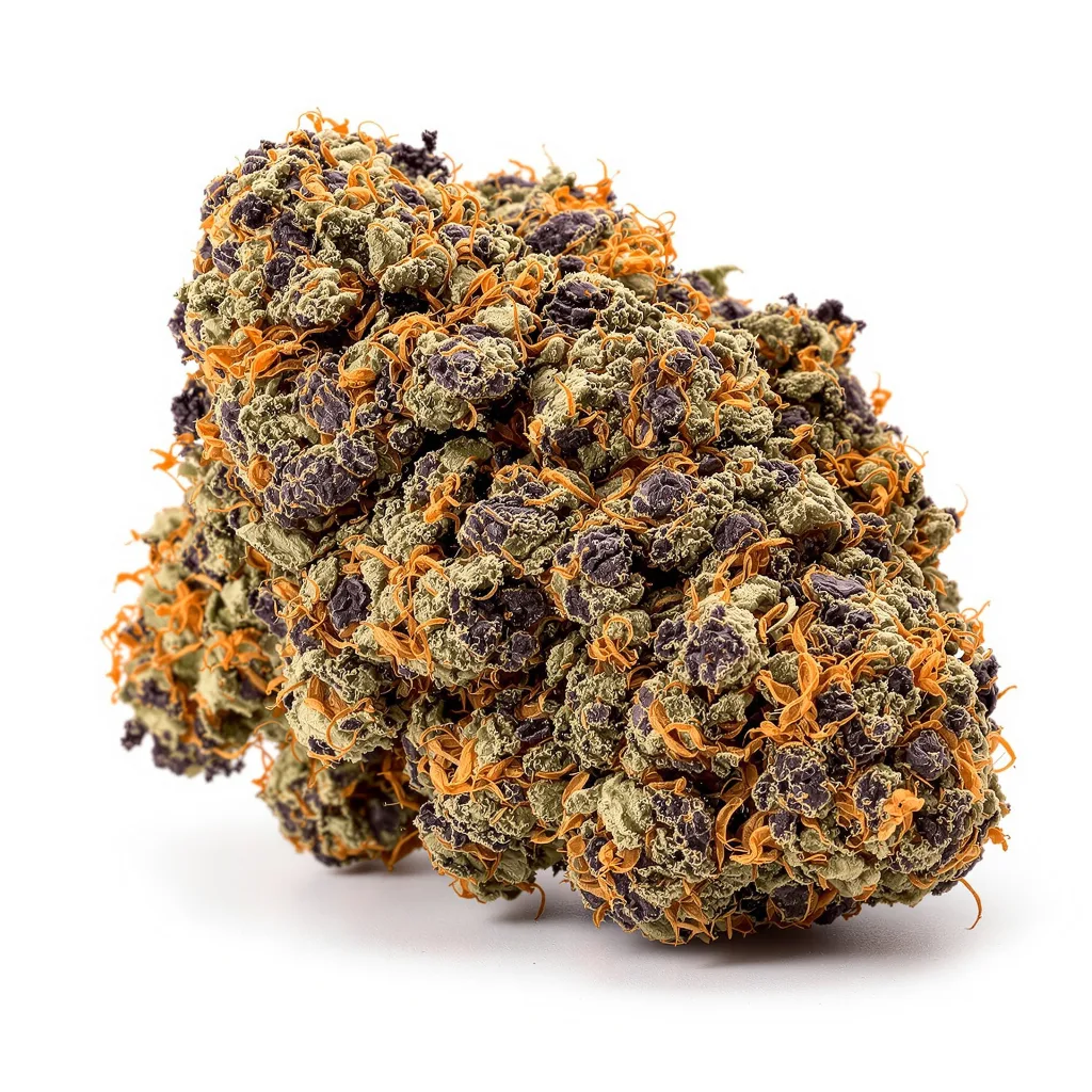 Cherry Kush 75% indica / 25% sativa flower with visible trichomes