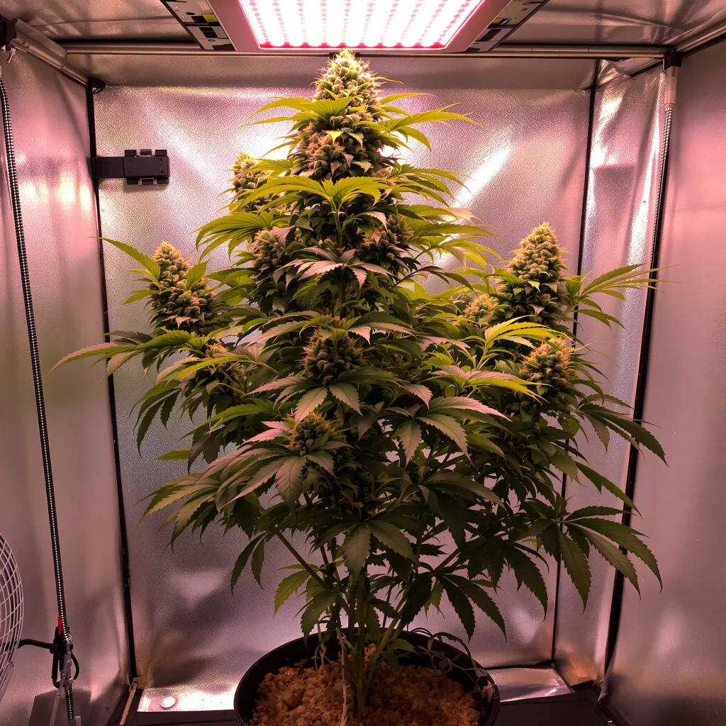 China Yunnan cannabis plant in flowering stage — 60-100 cm autoflower