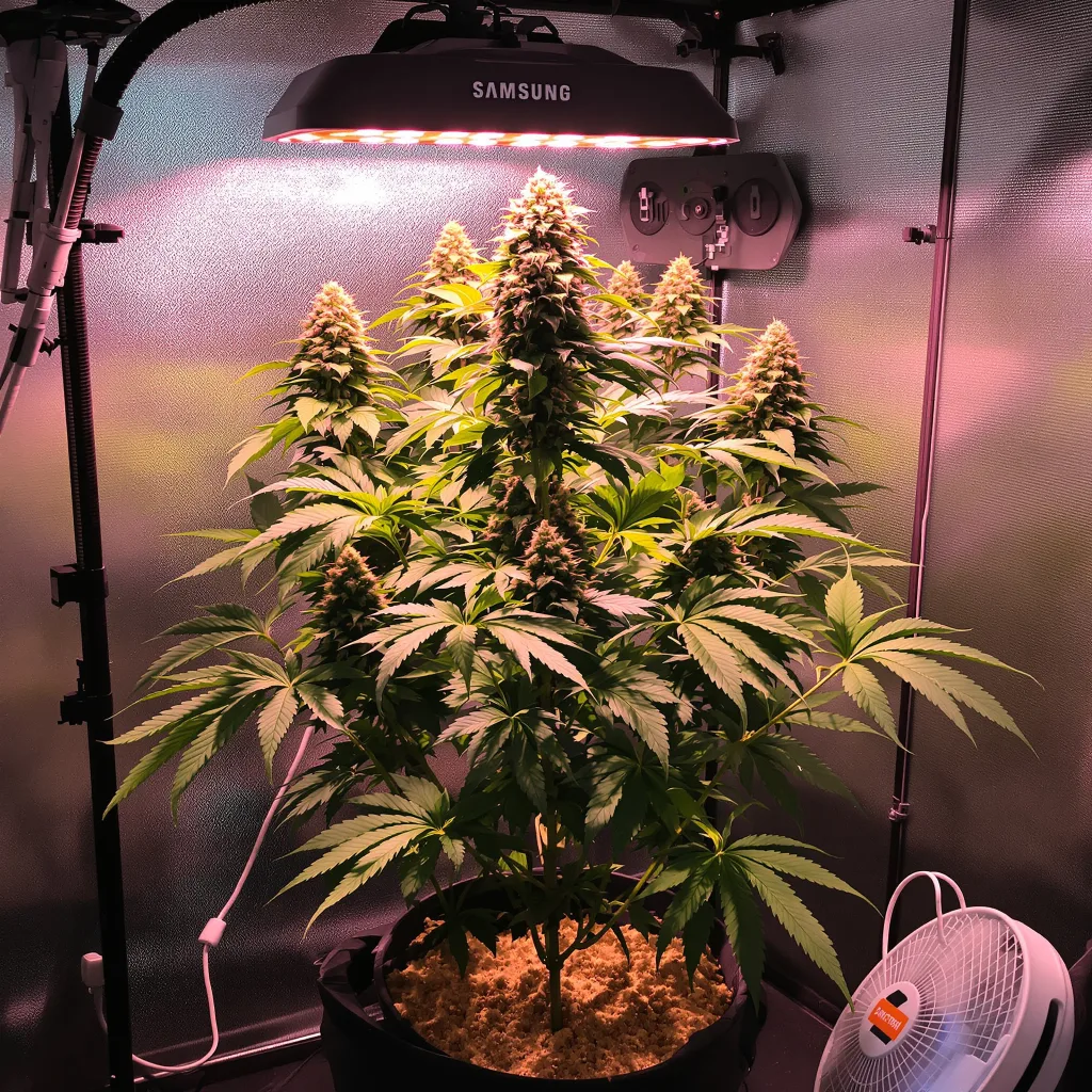 China Yunnan cannabis plant in flowering stage — 90-130 cm feminised