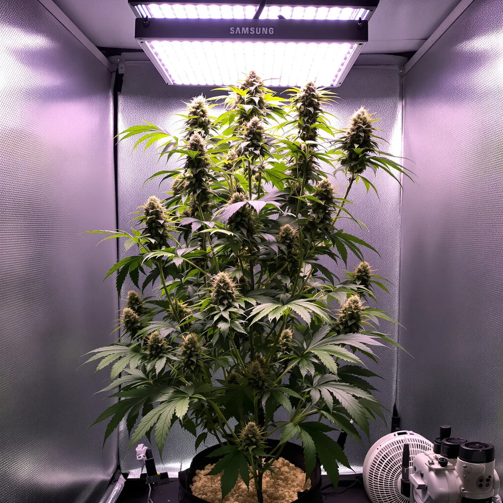 Chocolope cannabis plant in flowering stage — 150-200 cm feminised