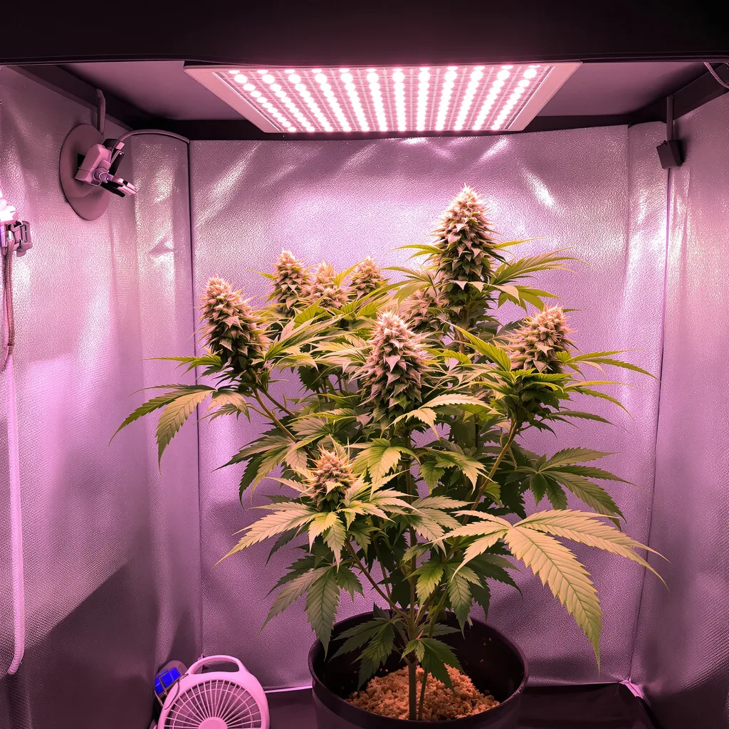 CHR Super OG cannabis plant in flowering stage — 90-130 cm feminised
