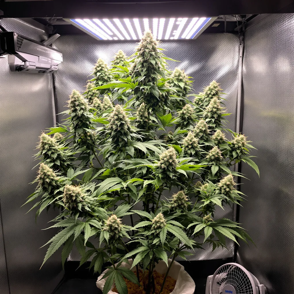 Chupacabra cannabis plant in flowering stage — 120-180 cm feminised