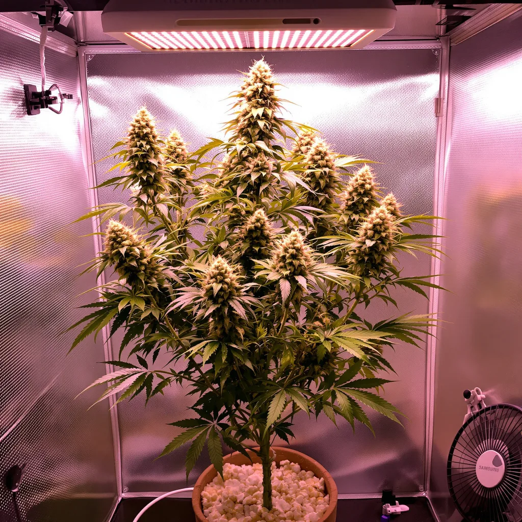Citrix cannabis plant in flowering stage — 120-180 cm feminised
