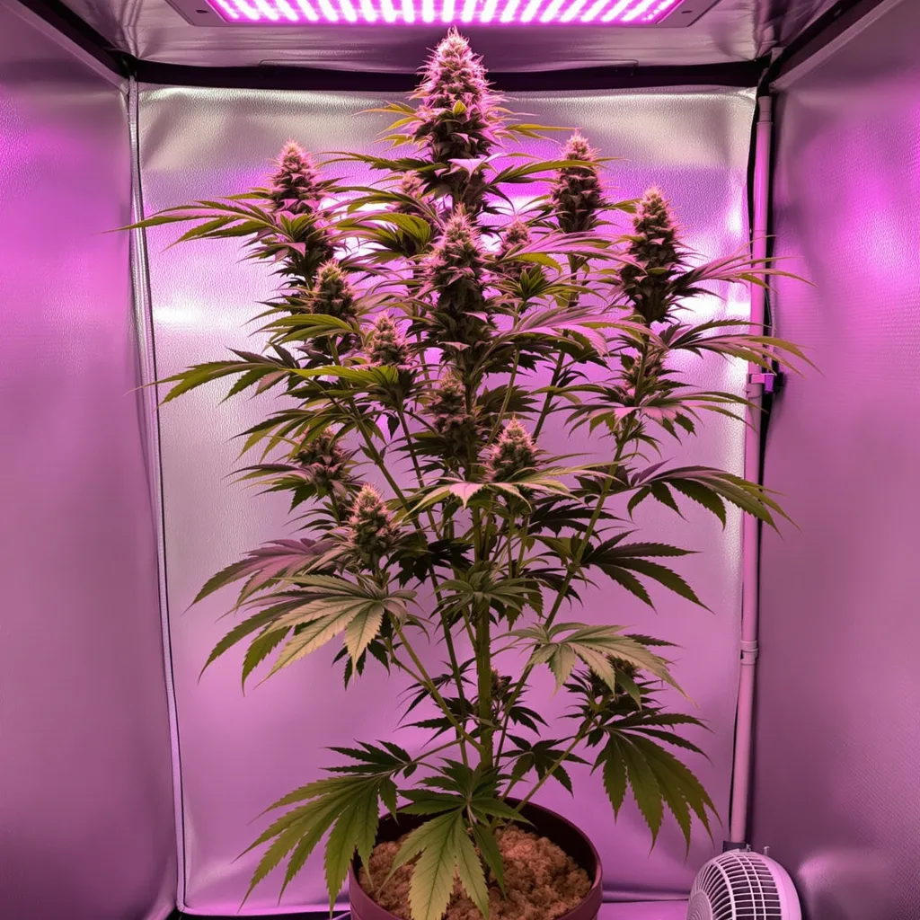 Citrus Sap cannabis plant in flowering stage — 150-200 cm feminised