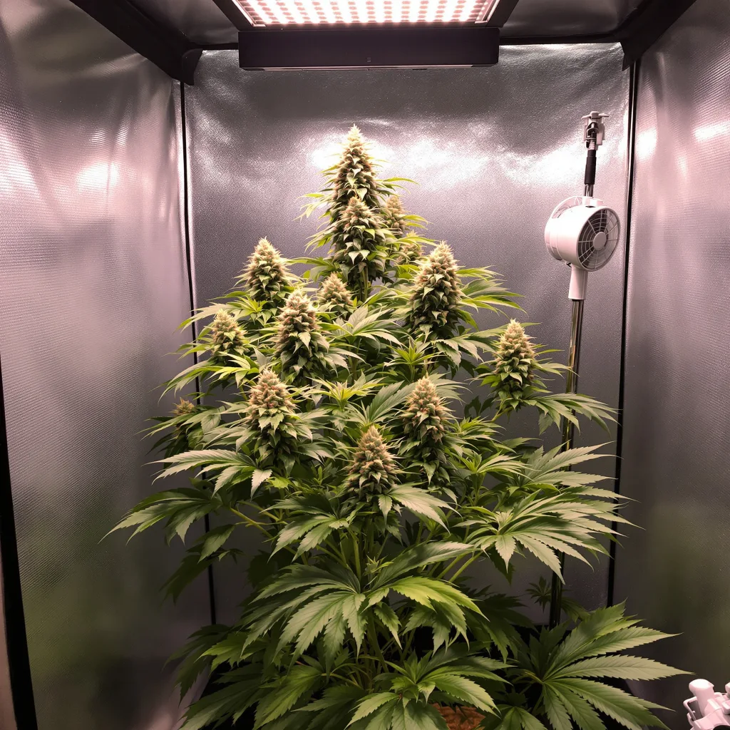 Coffee cannabis plant in flowering stage — 150-200 cm feminised