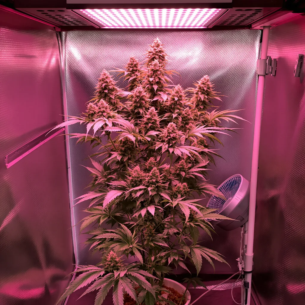Colombian Gold cannabis plant in flowering stage — 1.5 m autoflower