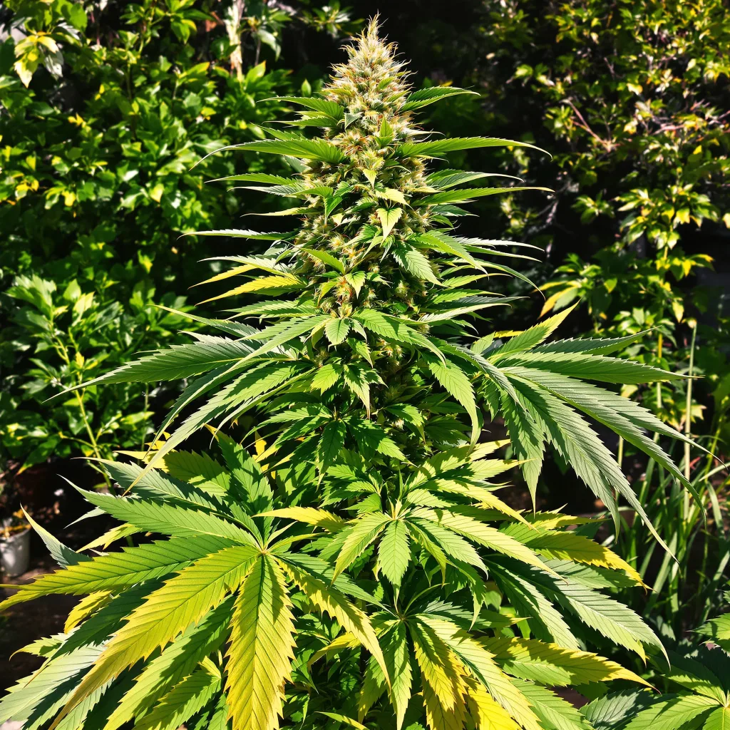 Conspiracy Kush 74% indica / 26% sativa flower with visible trichomes