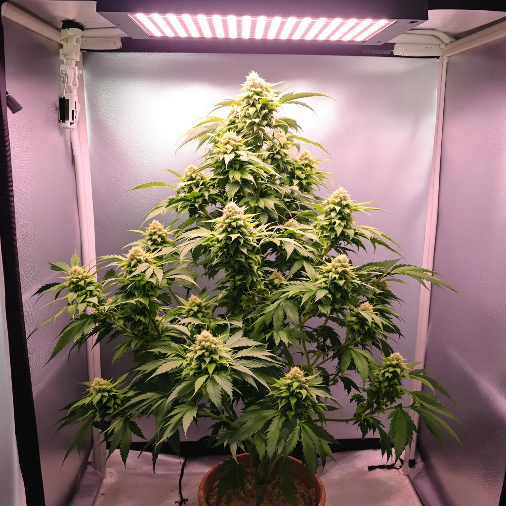 Cookie Wreck cannabis plant in flowering stage — 120-180 cm feminised