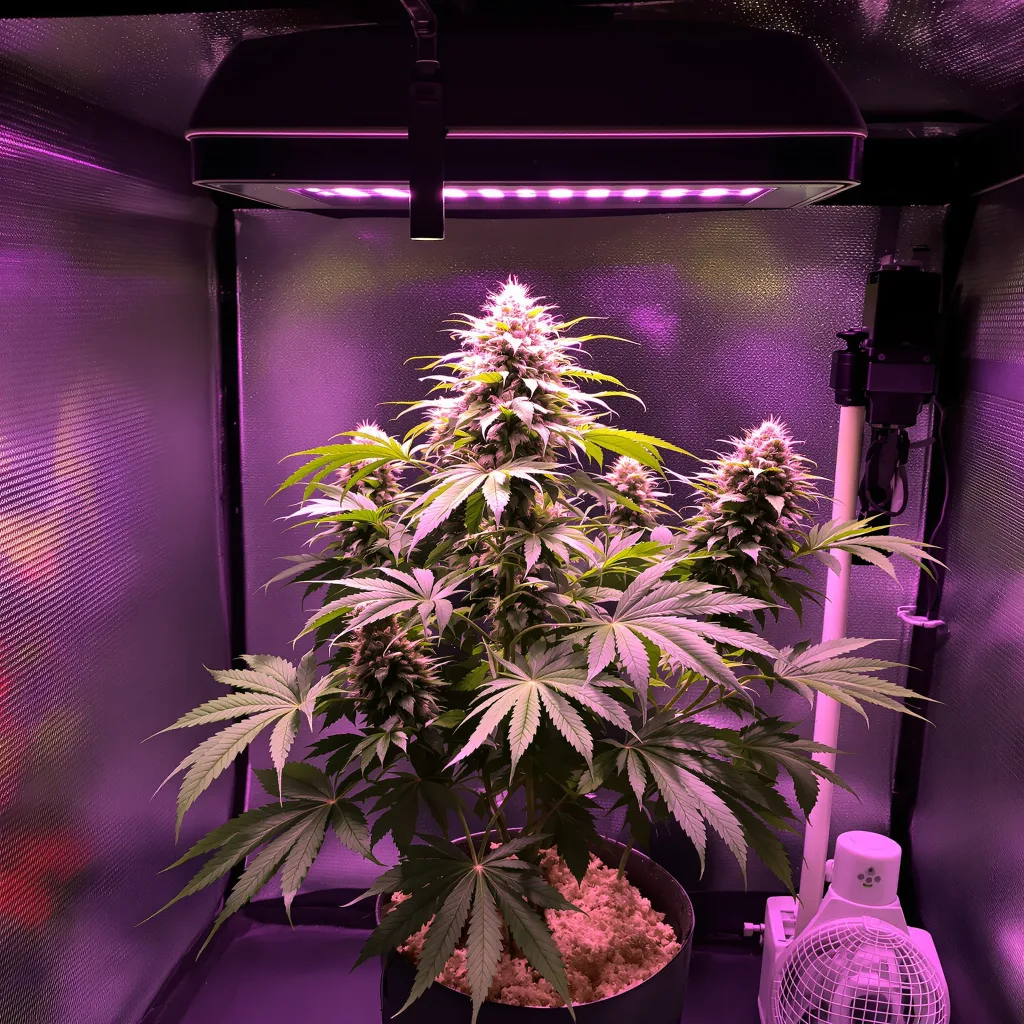 Cookies Kush cannabis plant in flowering stage — 90-110 cm feminised