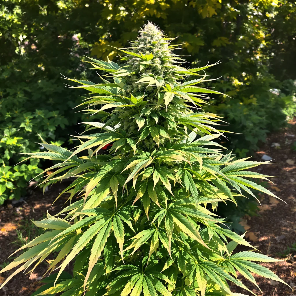 Cookies Kush 84% indica / 16% sativa flower with visible trichomes
