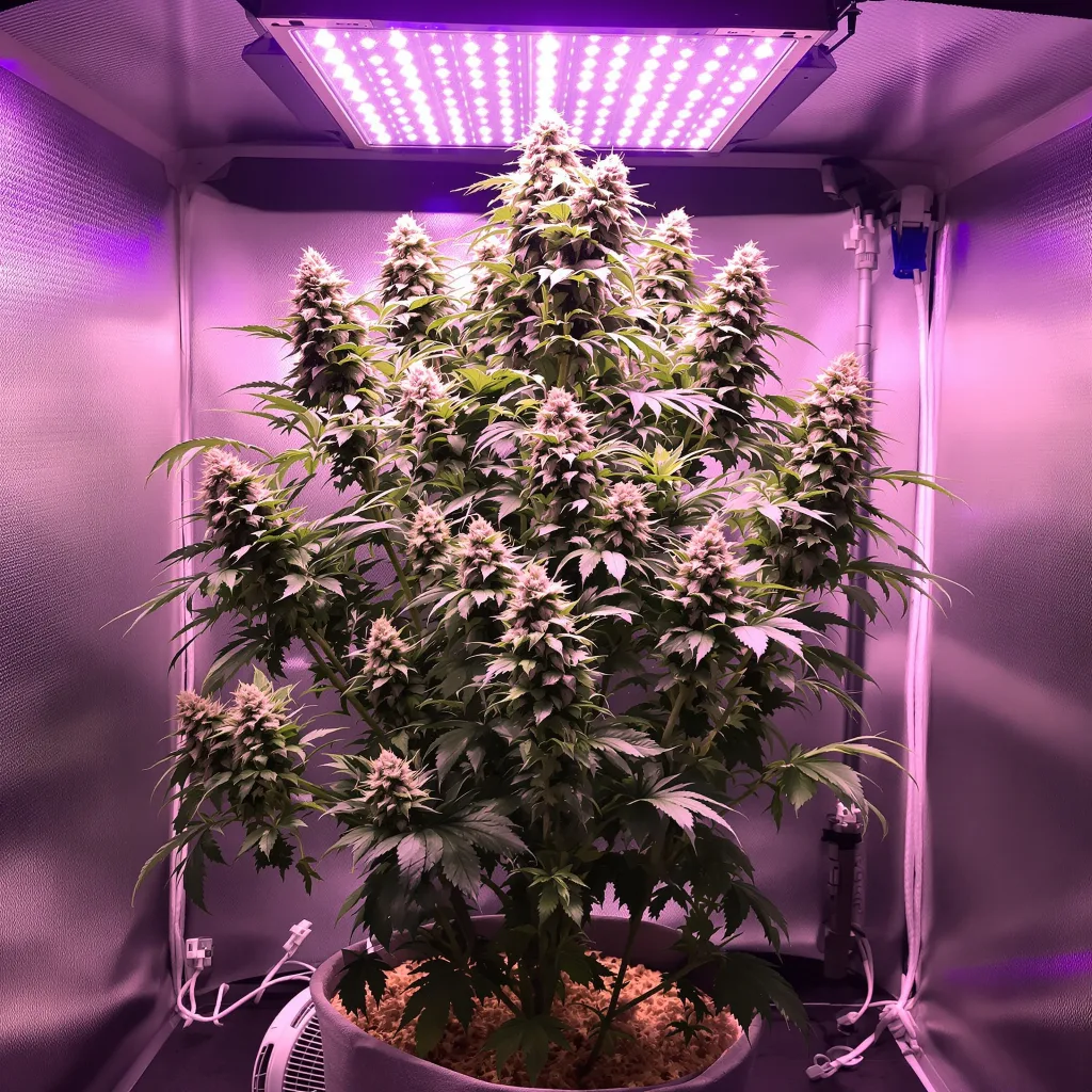 Cotton Candy Kush cannabis plant in flowering stage — 120-180 cm feminised