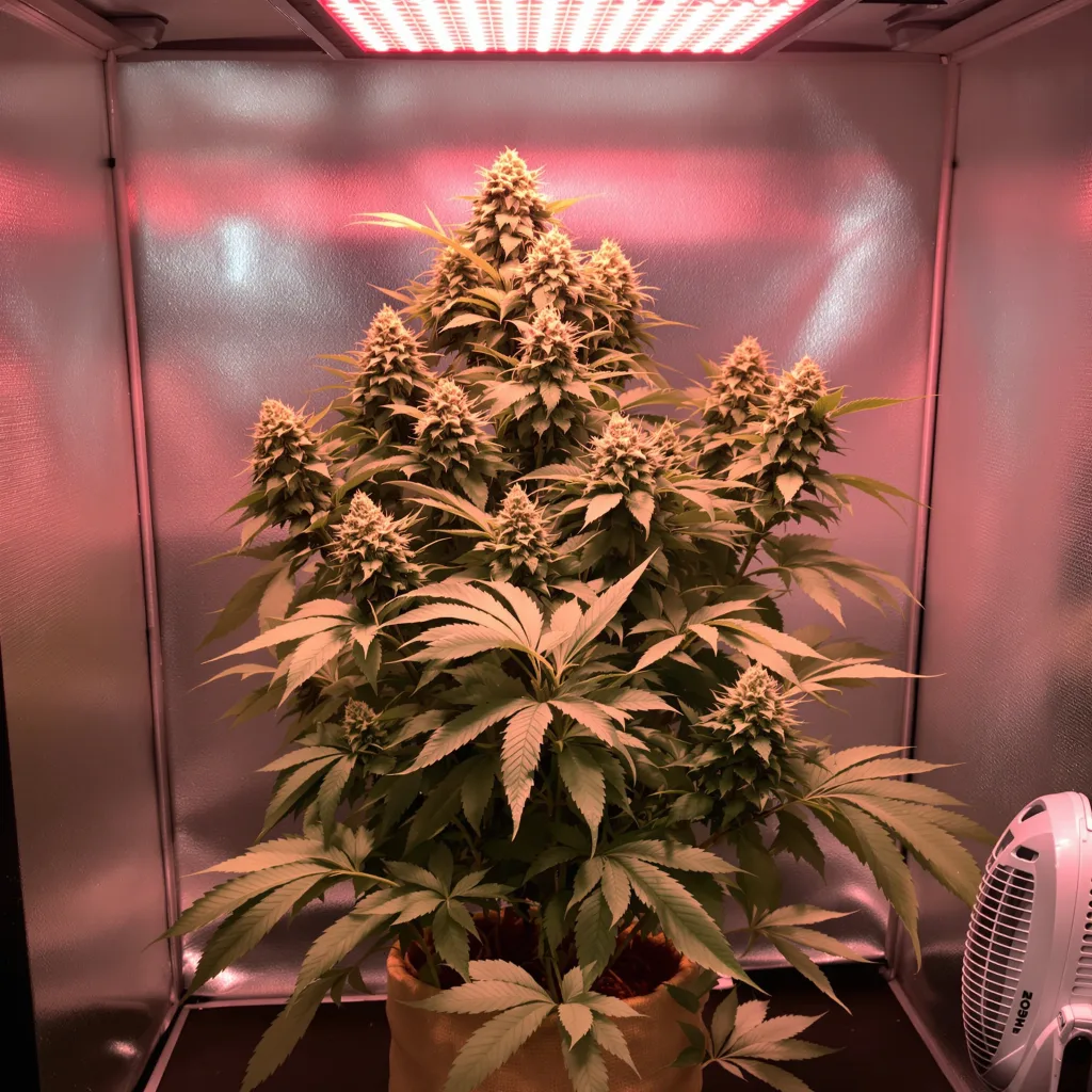 Cracker Jack cannabis plant in flowering stage — 90-130 cm feminised