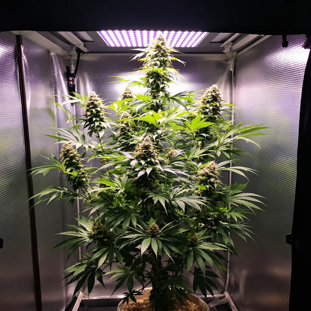 Critical Crack cannabis plant in flowering stage — 150-200 cm feminised