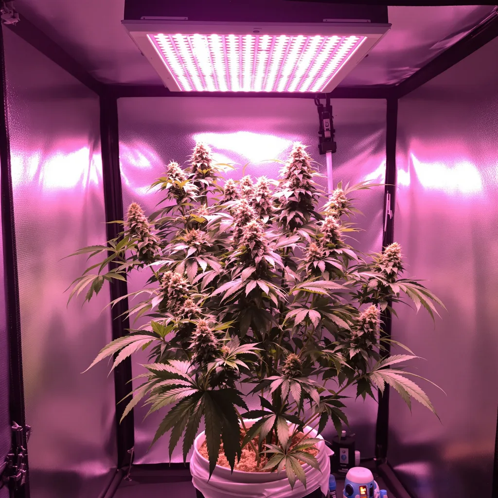 Critical Glue cannabis plant in flowering stage — 60-100 cm autoflower