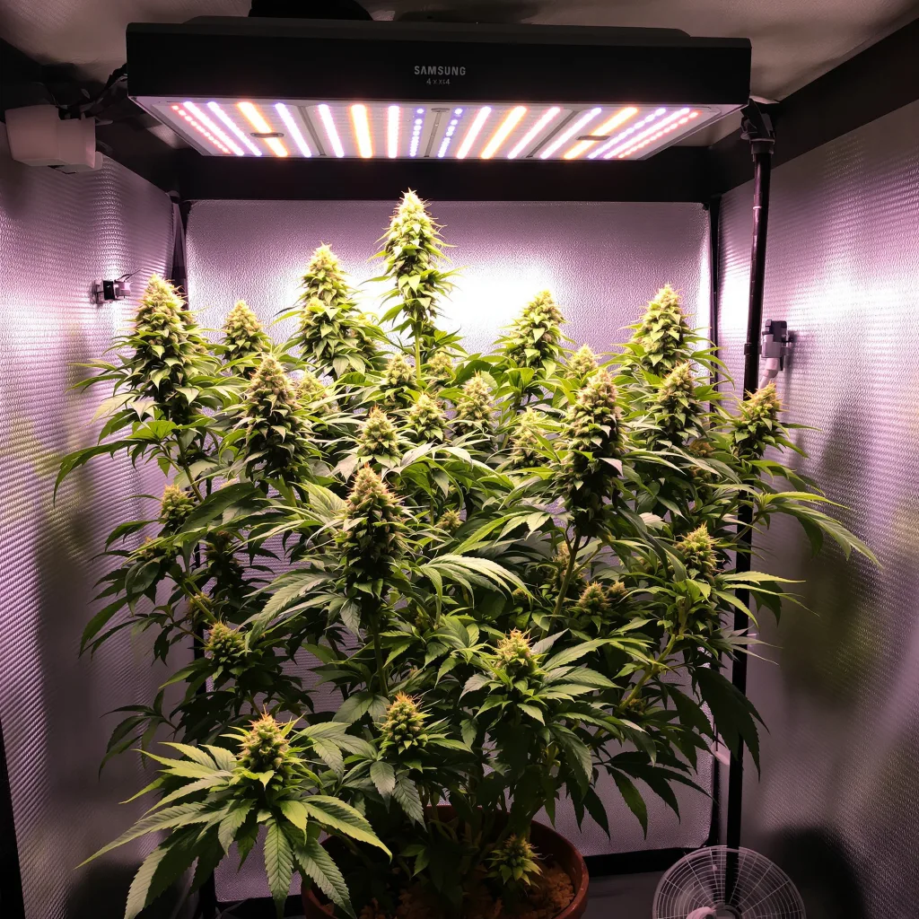 Critical Jack cannabis plant in flowering stage — 120-180 cm feminised