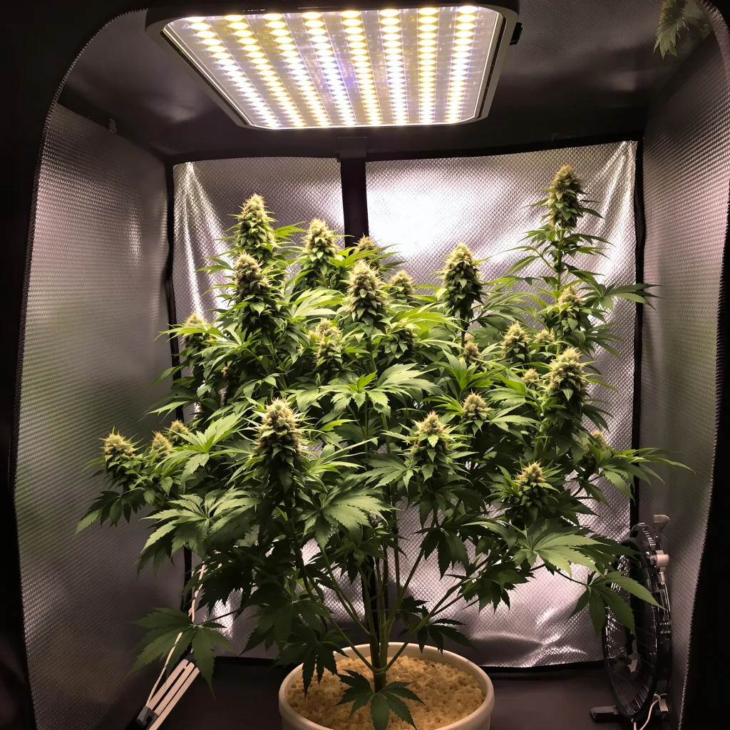 Dairy Queen cannabis plant in flowering stage — 90-130 cm feminised