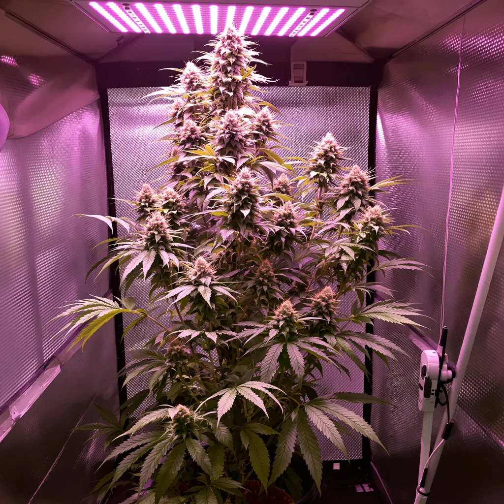 Damnesia cannabis plant in flowering stage — 150-200 cm feminised