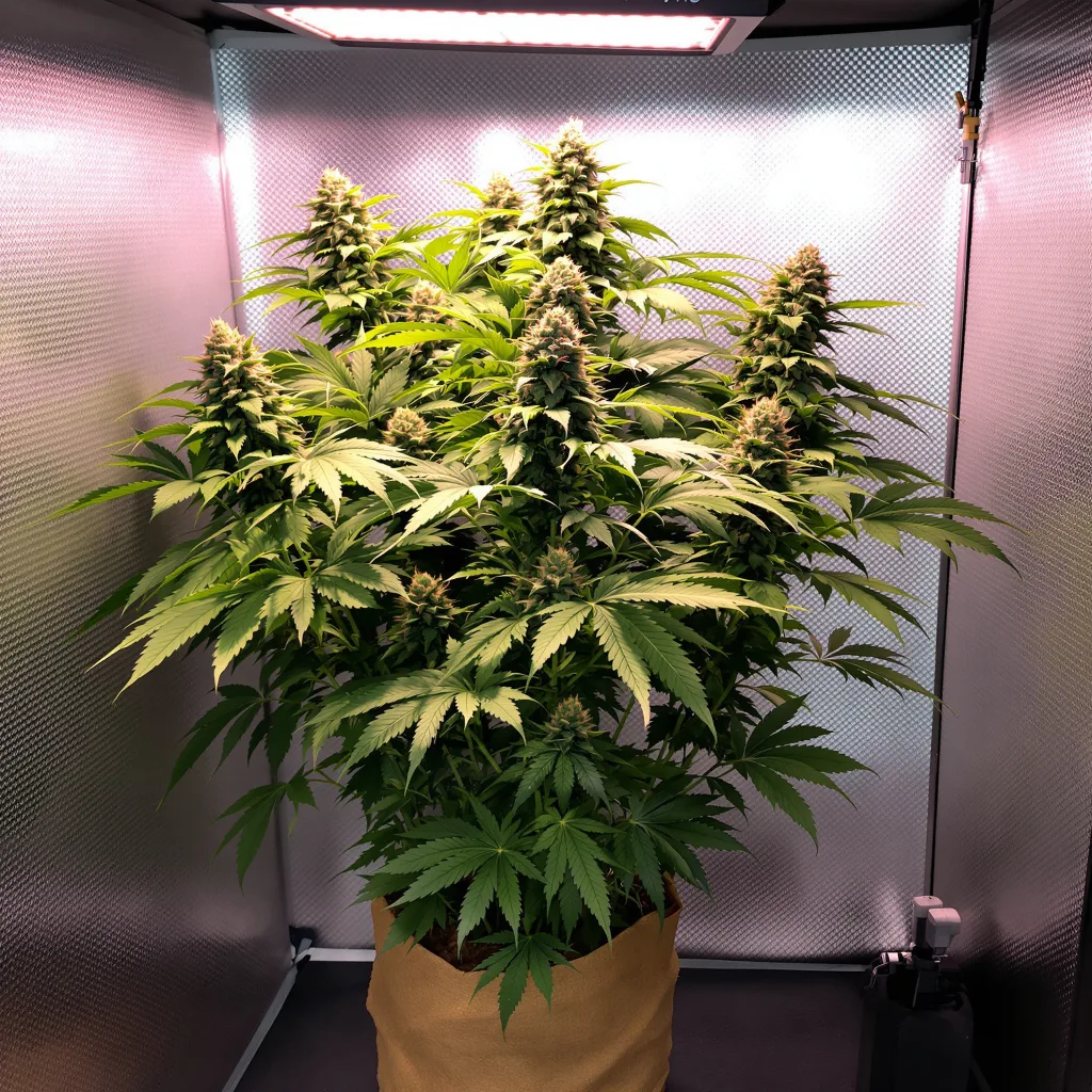 Dancehall CBD cannabis plant in flowering stage — 120-180 cm feminised