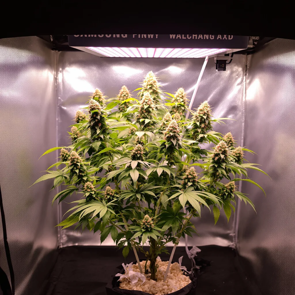 Darth Vader cannabis plant in flowering stage — 90-130 cm feminised