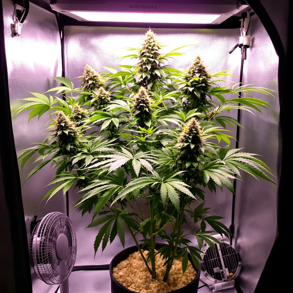 Darth Vader OG cannabis plant in flowering stage — 90-130 cm feminised