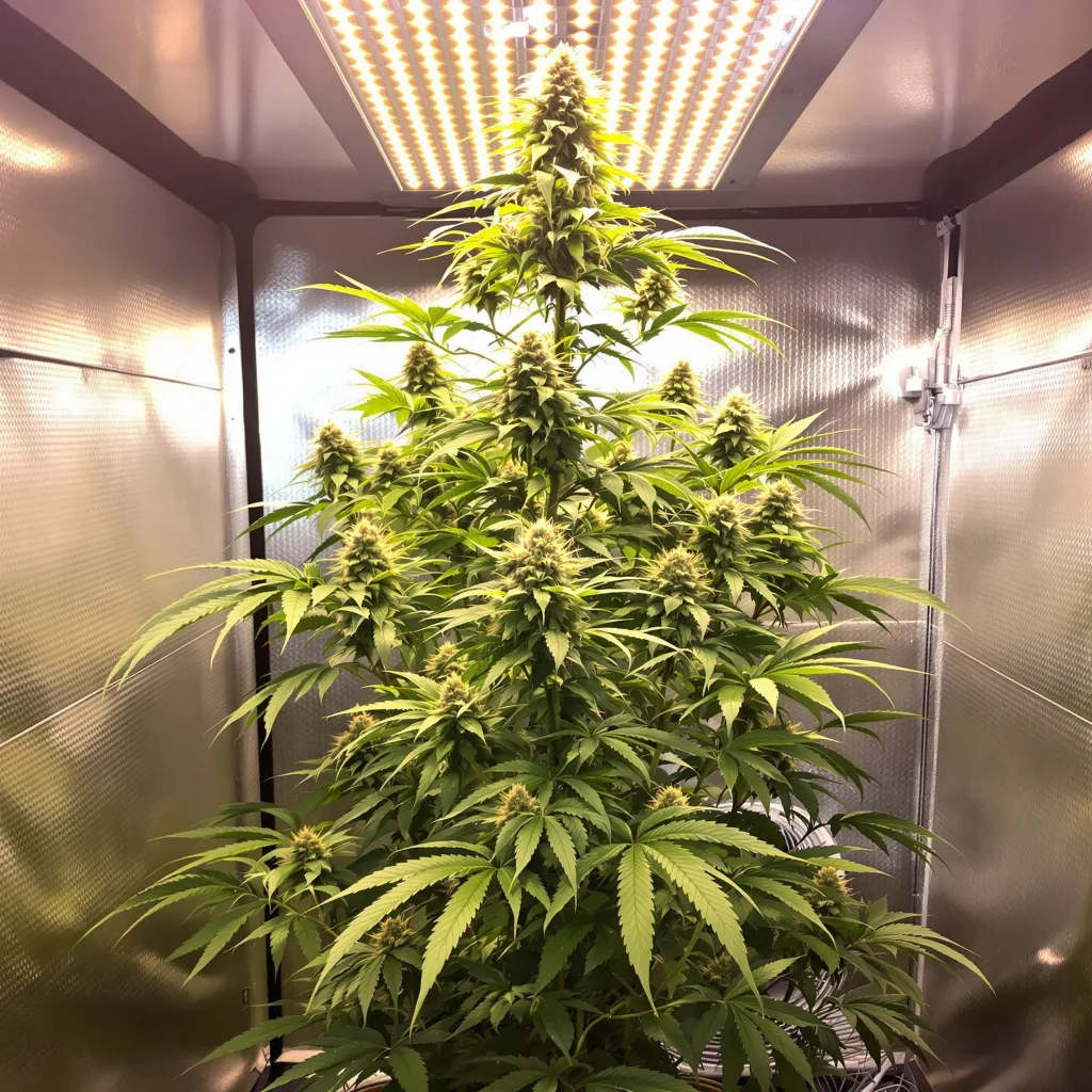 Deadly Sativas Mixpack cannabis plant in flowering stage — 150-200 cm feminised