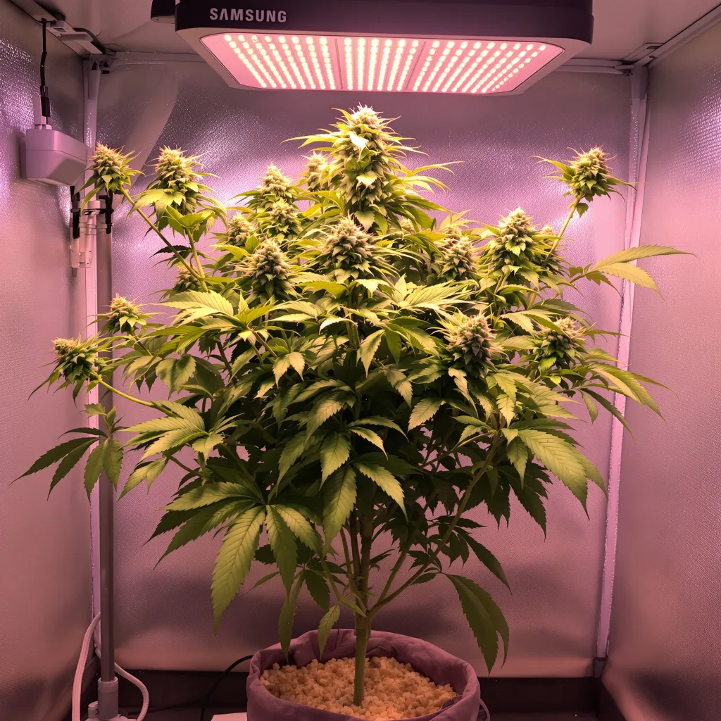 Death Star cannabis plant in flowering stage — 90-130 cm feminised