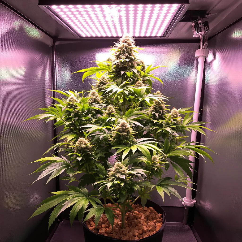 Deep Chunk cannabis plant in flowering stage — 90-130 cm feminised